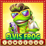 Elvis Frog in Vegas logo
